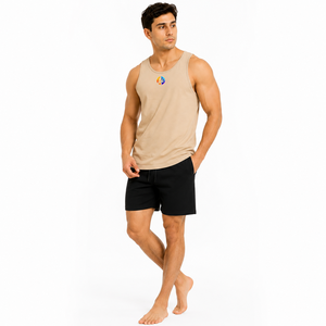 Soft touch fabric provides easy movement with Man Tank Top with daily comfort for <b>running</b> workouts plus sports practice - Product Image 6