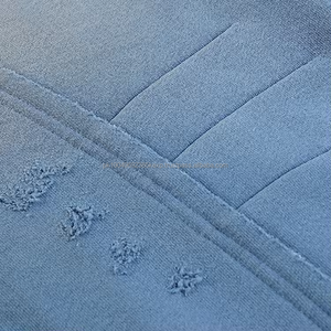 Sudadera con capucha teñida en prenda de 500 gsm, con lavado ácido, efecto desgastado, de felpa francesa, oversize, para hombre, modelo 2026 - Product Image 4