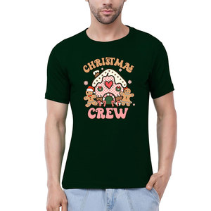 Casual <b>Christmas</b> Printed <b>T</b>-<b>Shirt</b> Featuring Colorful Seasonal Designs For <b>Family</b> Gatherings <b>Christmas</b> Printed <b>T</b>-<b>Shirt</b> - Product Image 1