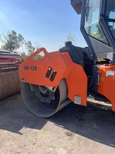 NOUVEAU Compacteur routier vibrant hydraulique à double tambour HAMM 138, moteur Honda 75KW, pour le compactage de la base de routes en gravier - Product Image 4