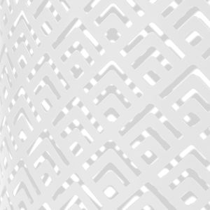Set di 3 tavolini da esterno/interno con struttura in metallo bianco, tavolini a incastro 12" 14" 16"H - Product Image 4
