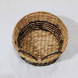 Cesta de Almacenamiento en Forma de Abeja de Jacinto de Agua, Tejida a Mano, Decorativa, para la Habitación de los Niños, para Organización y Decoración - Product Image 4