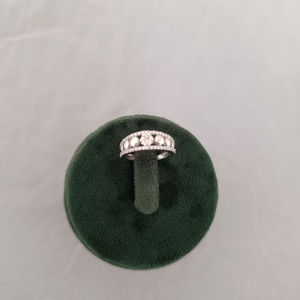 Namivaa Pearl Diamond Geometric <b>Cocktail</b> <b>Ring</b> Elegant Classic Women Gift Engagement Party - Product Image 3