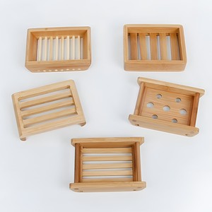 Boîte à savon en bois de bambou naturel, porte-vaisselle, égouttoir de séchage, logo privé personnalisé, produits écologiques du Vietnam, 20 pièces - Product Image 2