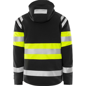 Veste de sécurité haute visibilité personnalisée pour les travailleurs, design sur mesure avec fermeture éclair de haute qualité et poches pour outils. - Product Image 2