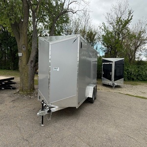 Remorque de transport fermée de haute qualité pour le déménagement d'outils, d'équipements et de fournitures, avec construction renforcée et portes sécurisées - Product Image 5