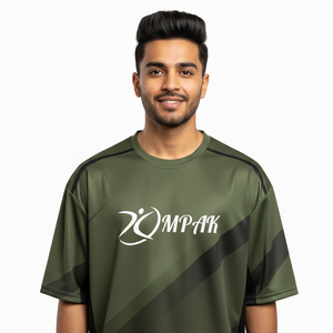 Camiseta Extra Grande para Hombre, Sublimada, Estilo Urbano, Casual, Holgada, para Uso Diario - Product Image 1