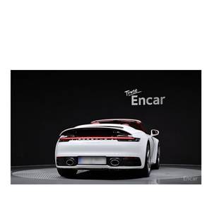 Pour Porsche 911 Carrera 4S Cabriolet Août 2021 4 577 km Volant à Gauche Sièges en Cuir Caméra Arrière - Product Image 4