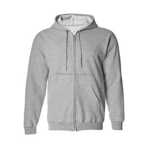 Fabricante de Ropa Personalizada, Sudadera con Capucha y Cremallera para Hombre, Logotipo Personalizado, Bordado Desgastado, Sudadera Gruesa para Invierno - Product Image 4