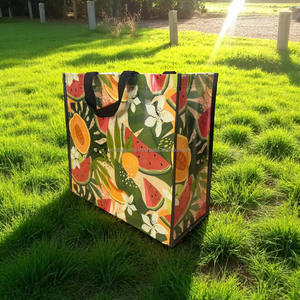 Bolso de compras reutilizable, duradero y brillante, laminado, con logotipo personalizado, tejido no PP, hecho en Vietnam - Product Image 6