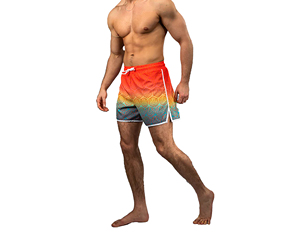 กางเกงขาสั้นออกกำลังกาย MMA สำหรับผู้ชาย ผ้า Oxford ผสม Spandex/Polyester เป็นมิตรกับสิ่งแวดล้อม กันลม ระบายอากาศ แห้งเร็ว ป้องกันกลิ่น เอวกลาง ซิปหน้า - Product Image 2