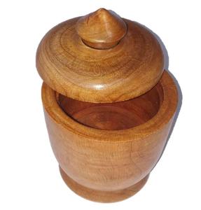 Recipiente de Almacenamiento de Alimentos de Madera de Diseño Moderno, Tarro de Madera de Acacia para Té Suelto, Café, Azúcar, Especias y Nueces - Product Image 4