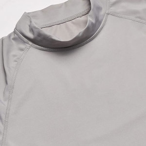 New Arrival <b>Design</b> Men Gym Wear T <b>Shirts</b> Polyester Spandex <b>Compression</b> <b>Shirts</b> With <b>Custom</b> Logo & <b>Design</b> - Product Image 3