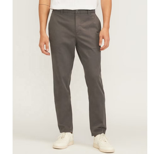 Nouveau design 2026 – Pantalon de costume formel ajusté en polyester/rayonne avec logo personnalisé pour homme – Idéal pour le travail et les occasions professionnelles – Meilleur prix - Product Image 3