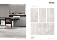 Carreaux de porcelaine Super White Sugar 60x120cm, grandes dimensions, pour maisons de luxe, appartements et projets commerciaux