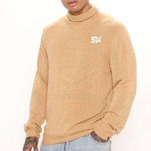 Custom Turtle Neck <b>Plain</b> <b>Sweatshirts</b> <b>Plain</b> Color Turtle Neck <b>Plain</b> <b>Sweatshirts</b> High Quality <b>Sweatshirts</b> For Men - Product Image 2