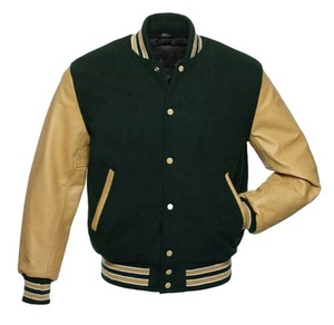 <b>Mens</b> Plus Size Custom Wool Varsity <b>Baseball</b> <b>Jacket</b> Winter Letterman Hooded Geometric Patchwork Breathable Stylish - Product Image 2