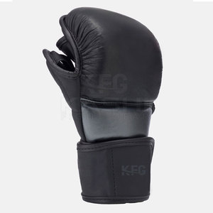 Guantes de Piel Premium para MMA y Kick Boxing con Diseño Transpirable y Absorbente de Humedad para Mayor Comodidad, Control y Durabilidad - Product Image 2