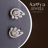 Pendientes de Diamantes Cultivados en Laboratorio con Certificado HRD, Chapados en Oro Sólido de 14K, Joyería Fina para Mujer, Elegantes y de Lujo