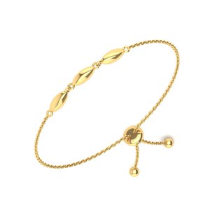Handmade <b>Charm</b> Bracelet For Women Elegant Fine Jewelry With Adjustable Wrist Chain Design For Birthday Anniversary Wedding Gifts - Product Image 1