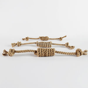 Un juguete de cuerda de cáñamo resistente pero suave que combate el aburrimiento, promueve la masticación saludable y alivia la ansiedad. - Product Image 2