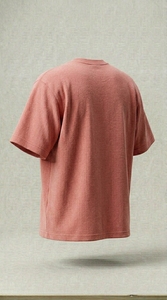 เสื้อยืดผู้ชายเรียบง่ายแฟชั่นลำลองผ้าฝ้ายผสมนุ่มสบายระบายอากาศได้ดีฤดูร้อนสวมใส่ทุกวันสไตล์ทันสมัย - Product Image 4