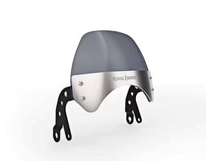 Parabrisas Corto Royal Enfield Compatible con Interceptor 650 Continental GT 650 2018-2025 Transparente Ahumado - Product Image 1