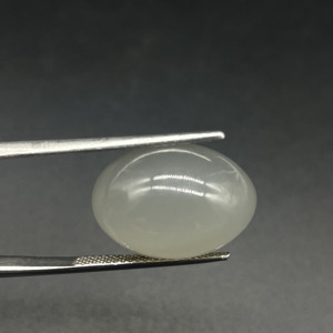 Pierre de Lune Naturelle Ovale Cabochon 18x12.3x10.5mm 17.20 Carats |   Pierre précieuse polie non montée pour bijoux (bague, pendentif) - Product Image 6