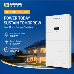 Chasun <span class=keywords><strong>SPH</strong></span> 4000TL-HUB 4kW Hybrid-Solarwechselrichter 16A PV-Eingang MPPT All-in-One LiFePO4 Wohnenergie-Speichersystem - Product Image 4