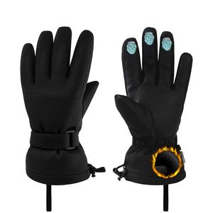 Guantes de Esquí y Snowboard Unisex Más Vendidos, Material de PVC Impermeable, Correa de Muñeca Ajustable, Invierno - Product Image 1