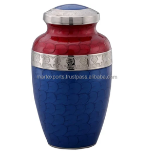 Handmade High Quality Adult Metal Cremation Urn Unique American Style <b>Memorial</b> <b>Keepsake</b> for Ashes Custom Funeral Supplies - Product Image 1