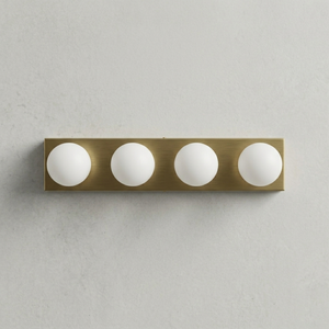3-<b>Light</b> LED E26 Bathroom <b>Wall</b> Lamp Milky Glass Nickel Finish <b>Wall</b> Mounted Vanity Lighting Dimmable Modern - Product Image 4