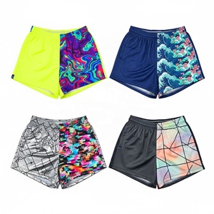 Transpirable 2025 Nuevos bolsillos con cremallera de sublimación completa Pantalones cortos transpirables de caza y fútbol - Product Image 6