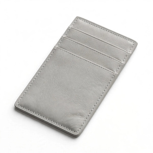 Wholesale 100% Genuine Leather Minimalist Slim Multi-Slot RFID Blocking <b>Card</b> Holder <b>Brown</b> for Credit & Business <b>Cards</b> From BD - Product Image 4