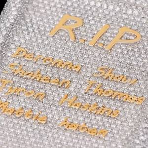 Pendentif chien Moissanite Hip Hop tendance en argent 925 certifié unisexe avec chaîne - Product Image 5