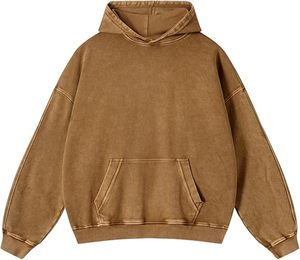 Sweats à capuche personnalisés délavés à l'acide avec logo d'entreprise, sweats à capuche personnalisés avec logo, vêtements sur mesure pour entreprises, vêtements de travail - Product Image 6