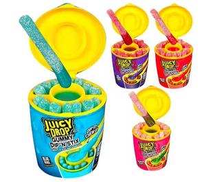 Penjualan langsung dari pabrik permen karet stik Chewy populer TikTok buah <span class=keywords><strong>Juicy</strong></span> Jelly asam gusi 65g - Product Image 4