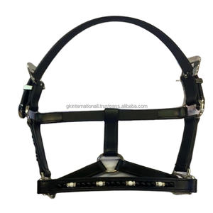 <b>Top</b> Trending <b>Leather</b> Horse <b>Halter</b> With Multicolor Beads & Crystals Work Customized Horse Products <b>Leather</b> Horse <b>Halter</b> All Sizes - Product Image 1