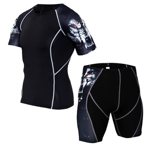 Conjunto de 2 Piezas de Ropa Deportiva de Invierno, Conjunto de Pantalones Cortos de Compresión Unisex al por Mayor - Product Image 6