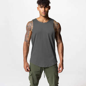 Camiseta sin mangas para culturismo para hombre, chaleco muscular sin mangas transpirable para entrenamiento en gimnasio - Product Image 2