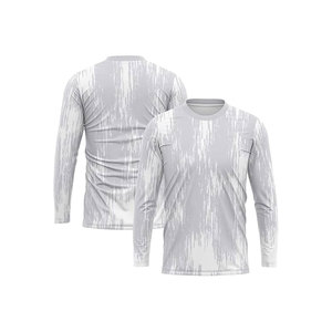 Camiseta deportiva profesional de sublimación de manga larga de secado rápido, ropa atlética con estilo único y la mejor calidad. - Product Image 2