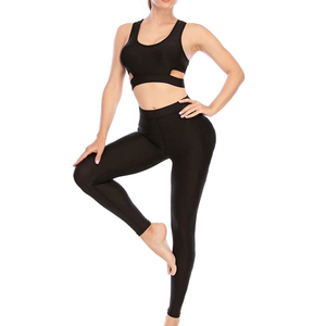 Ropa deportiva de bajo MOQ para mujer, conjuntos de yoga, ropa deportiva, conjunto de yoga sin costuras para mujer - Product Image 3