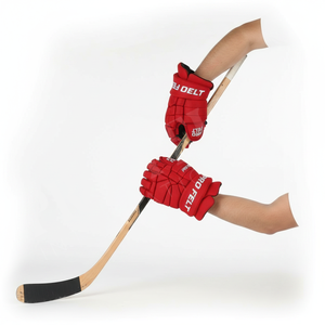 Gants de hockey sur glace en gros à prix abordable – Équipement de protection durable pour joueurs adultes et jeunes – Gants en maille polyester pour main gauche et droite - Product Image 3