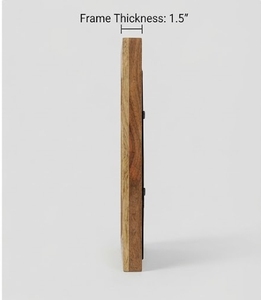 Wood Photo <b>Frame</b> Rectangular Vertical Minimalist Wall Mount - Product Image 4