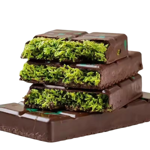 Bán Buôn Kỳ Lạ Handmade Sô Cô La Đồ Ăn Nhẹ Halal Ăn Chay 70G Dubai Quả Hồ Trăn Dán Sô Cô La - Product Image 2