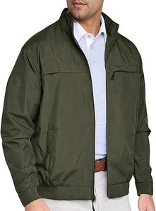 Men's Winter Safari <b>Jacket</b> Hooded Full-Zip <b>Canvas</b> Waterproof Windproof Breathable Quick Dry Eco-Friendly Sporty Style - Product Image 3