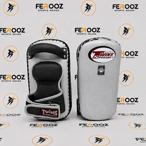 Orange&Black WholeSale Hot Selling New Premium Quality OEM Professional Personalized Twins Kick Shield For Training & Sparring - Product Image 5