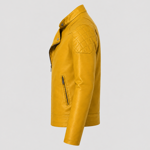 2026 New <b>Men</b> Fashion Casual <b>Jacket</b> With Stand Neck Collar Front Zip Closure And <b>Smart</b> Slim Fit Design - Product Image 3