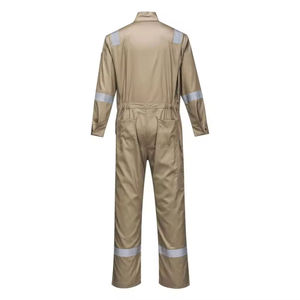 Overol de Seguridad Reflectante de Alta Visibilidad, Personalizado, de Algodón/Poliéster, Unisex, ANSI Clase 2, con Luz LED Intermitente, Impermeable, Precio de Fábrica - Product Image 3