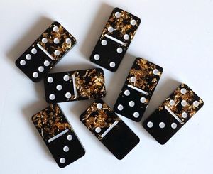 HOW Dés de jeu en résine standard 16 mm, D6 à six faces à points, pour jeux de société, RPG, casino, éducation, vente en gros, 500 pièces - Product Image 4